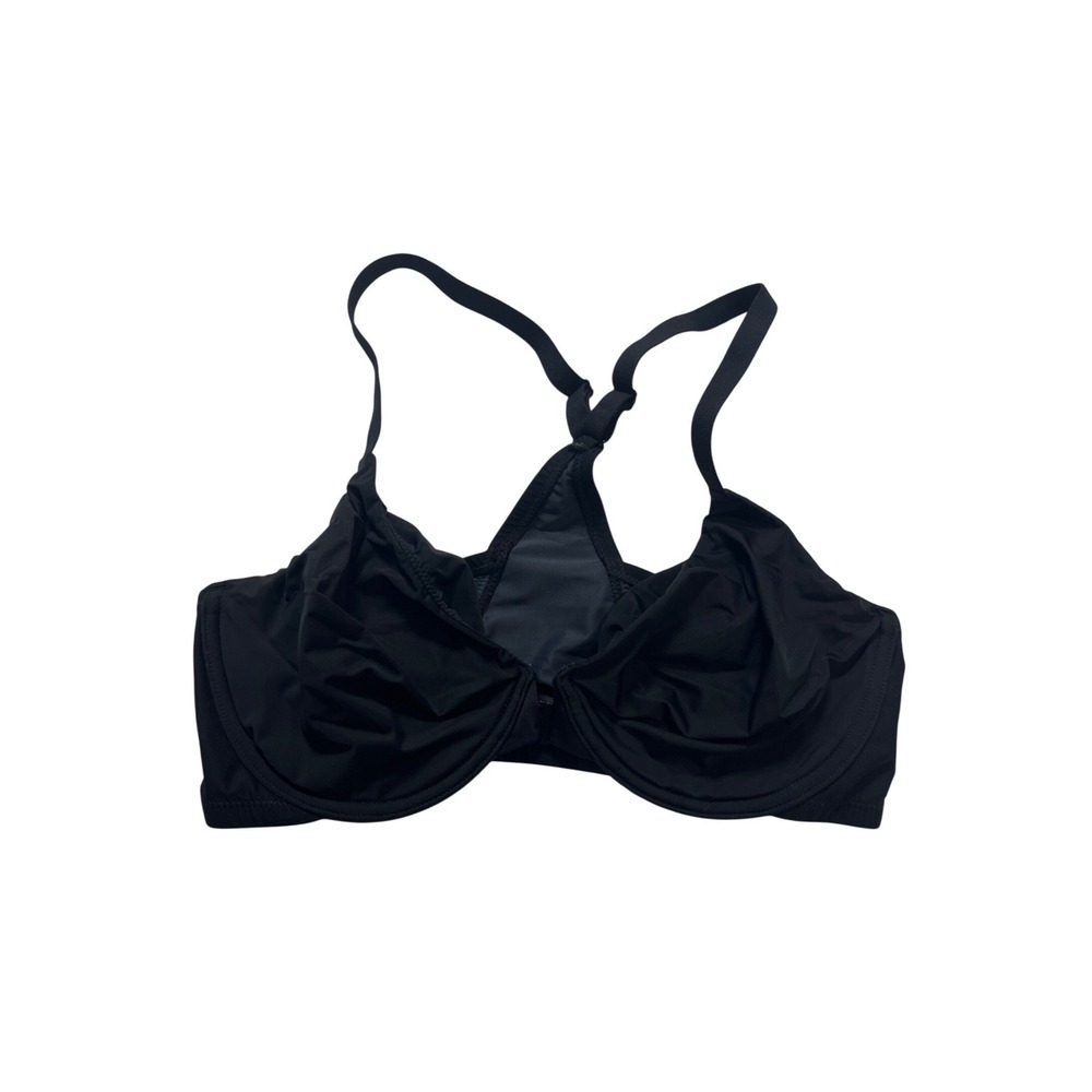 Natori Womens Black Underwire Racerback Bra Unlined Solid 34D
